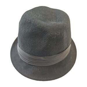 Fedora Black -Apt.9 Bucket HAT 100% Wool